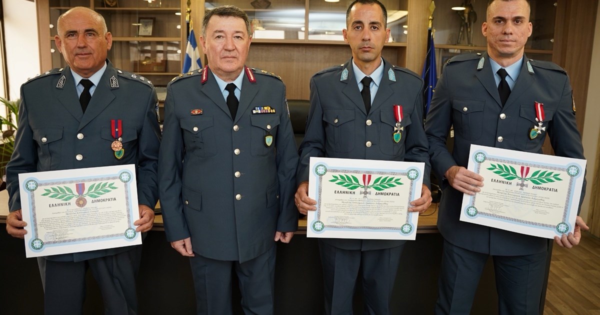Συγχαρητήρια της Ένωσής μας στους συναδέλφους μας που τιμήθηκαν με Αστυνομικά Μετάλλια!