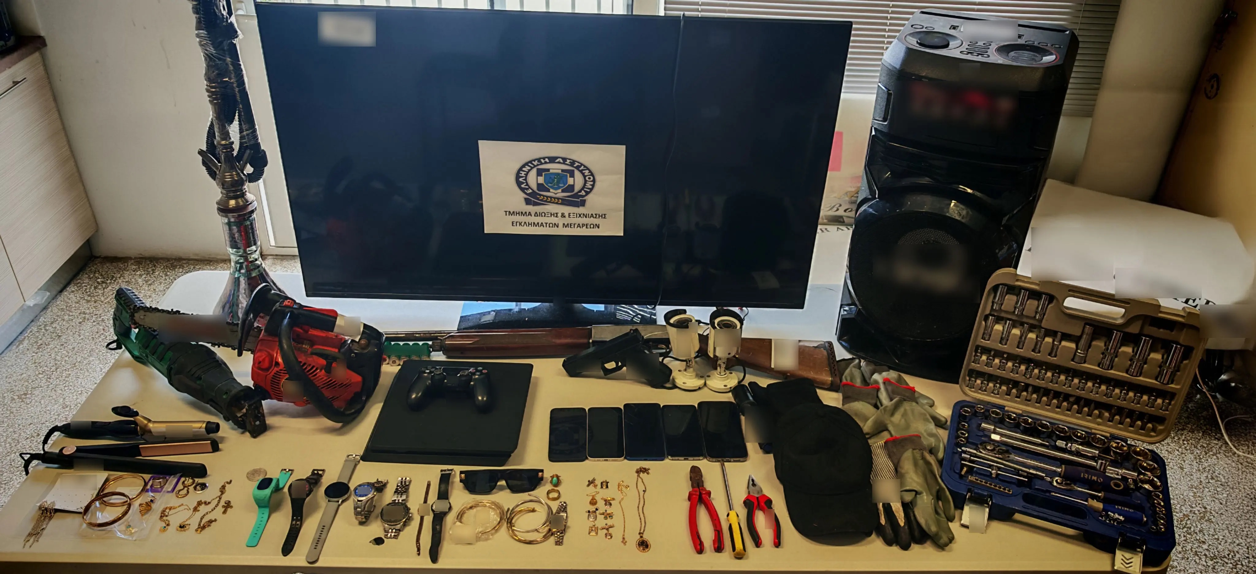 Εξάρθρωση εγκληματικής οργάνωσης στα Μέγαρα - Συγχαρητήρια ανακοίνωση